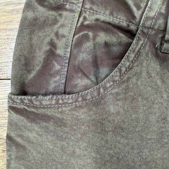 FREE PEOPLE We The Free Supersonic Slim Pants / Breen Brown Low Rise SZ 10 - Picture 7 of 11